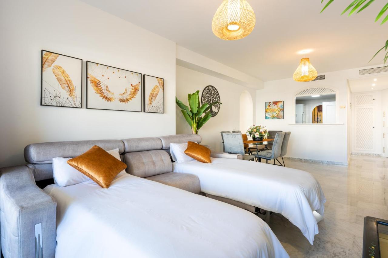 Wintowinrentals Apartamento De Lujo En Medio De Puerto Marina. 베날마데나코스타 외부 사진