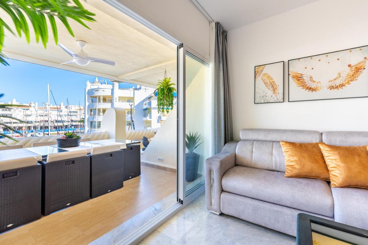 Wintowinrentals Apartamento De Lujo En Medio De Puerto Marina. 베날마데나코스타 외부 사진