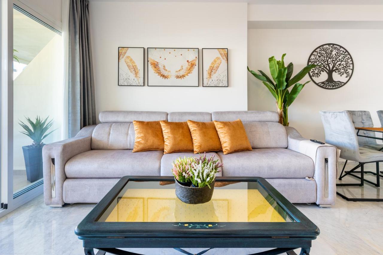 Wintowinrentals Apartamento De Lujo En Medio De Puerto Marina. 베날마데나코스타 외부 사진